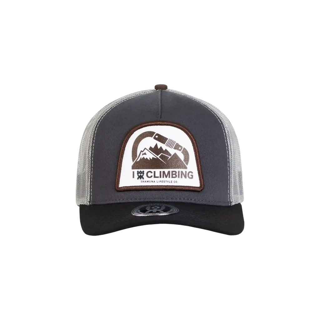 TRUCKER I CLIMBING - GREY & BLACK