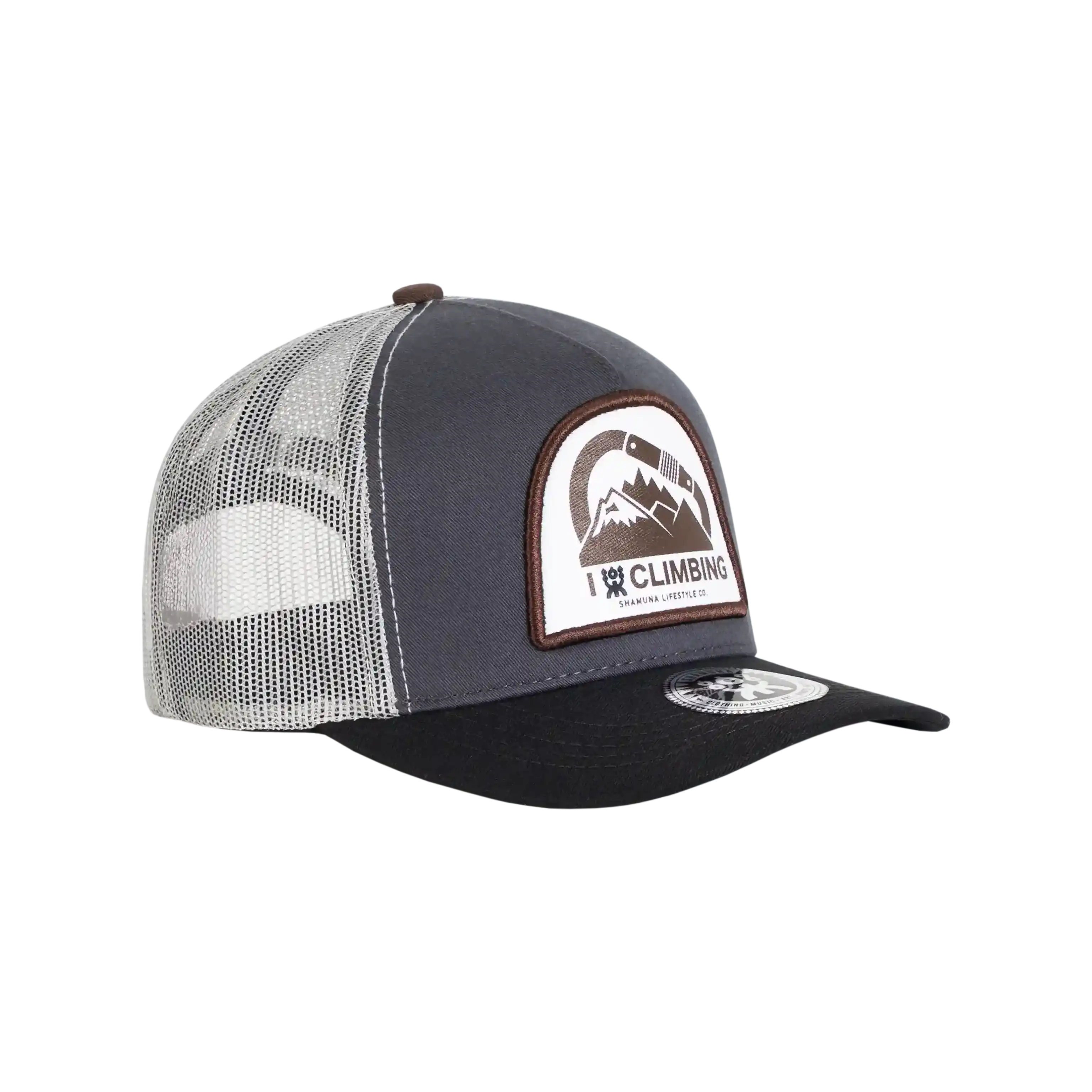TRUCKER I CLIMBING - GREY & BLACK