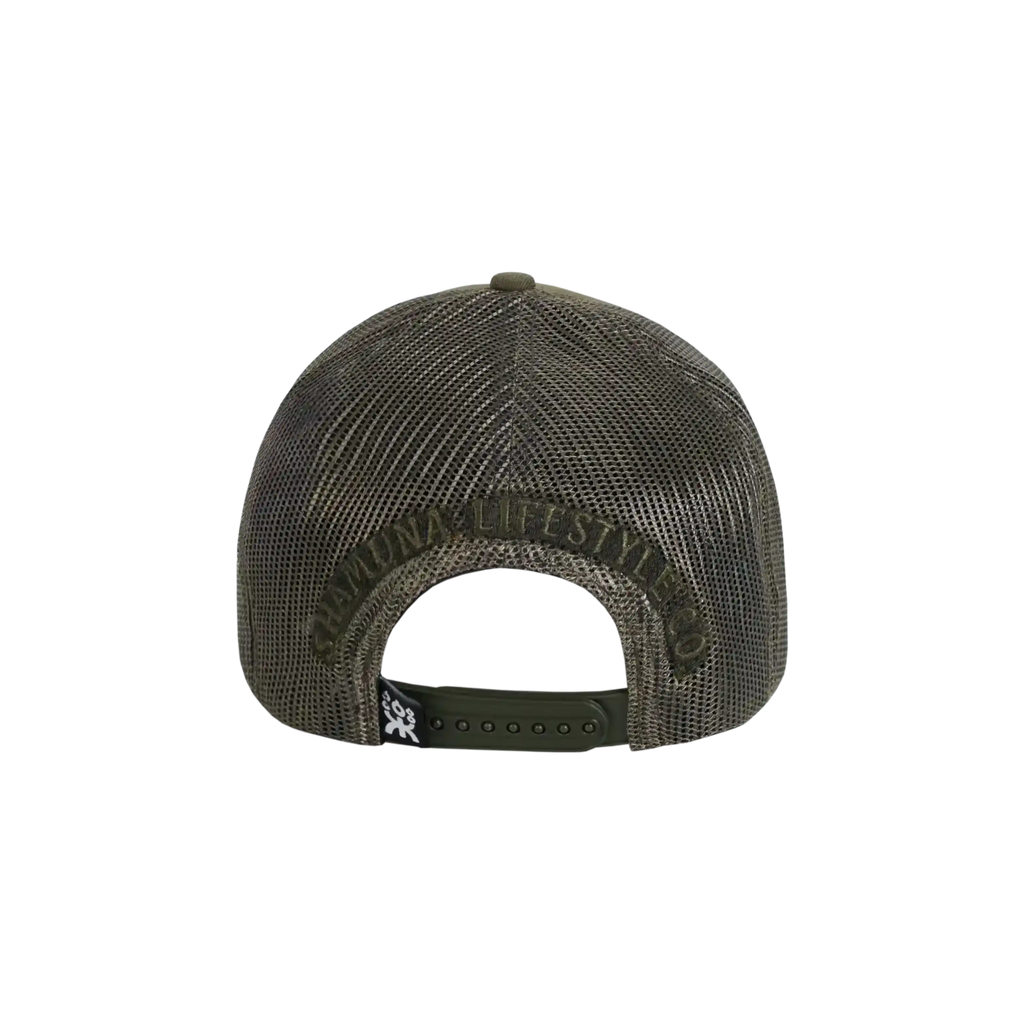 TRUCKER WILD & FREE - OLIVE
