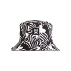 TUCAN ZEBRA REVERSIBLE BUCKETHAT BLACK